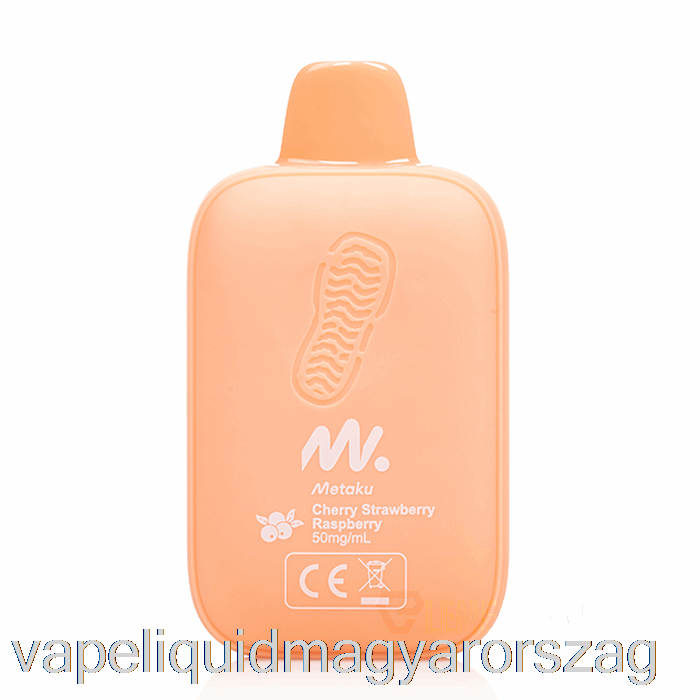 Metaku Moonwalk 9000 Eldobható Cseresznye Epres Málna Vape Folyadék